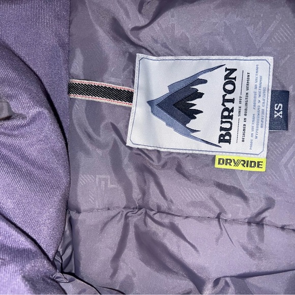XS Burton Hazel Jacket NWT - Picture 5 of 5